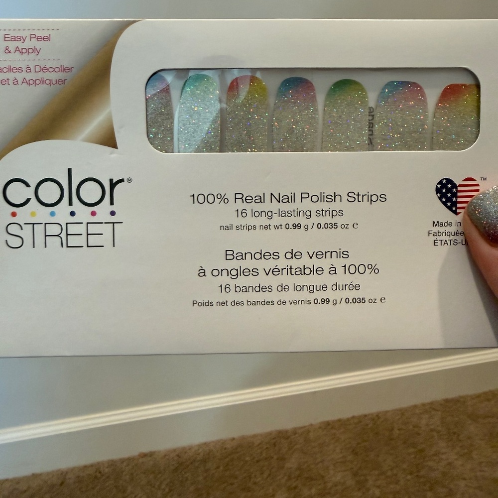 Color Street Nail Polish Strips, Throwing Shade